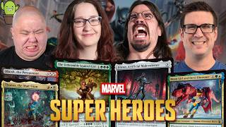 Marvel Superheroes NEW COMMANDERS | Thanos/Obosh VS Squirrel Girl VS Ultron VS Moon Girl& Devil Dino