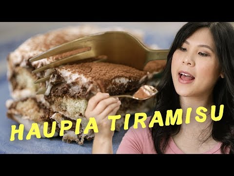 Tiramisu with a Hawaiian Twist | Honeysuckle Hawaiian Recipes Video