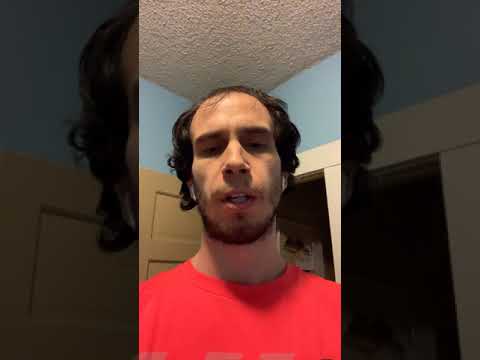 My first time recording myself on video