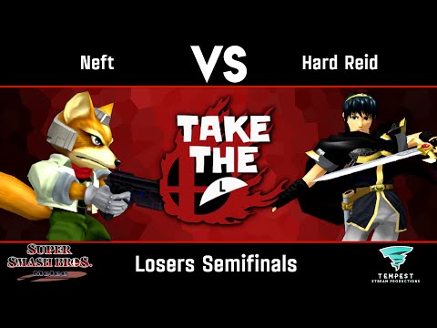 Neft (Fox) vs Hard Reid (Marth) - Losers Semifinals - Take The L #36