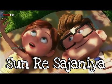 Sun Re Sajaniya Song ||cute romantic love story|| cartoon love short story