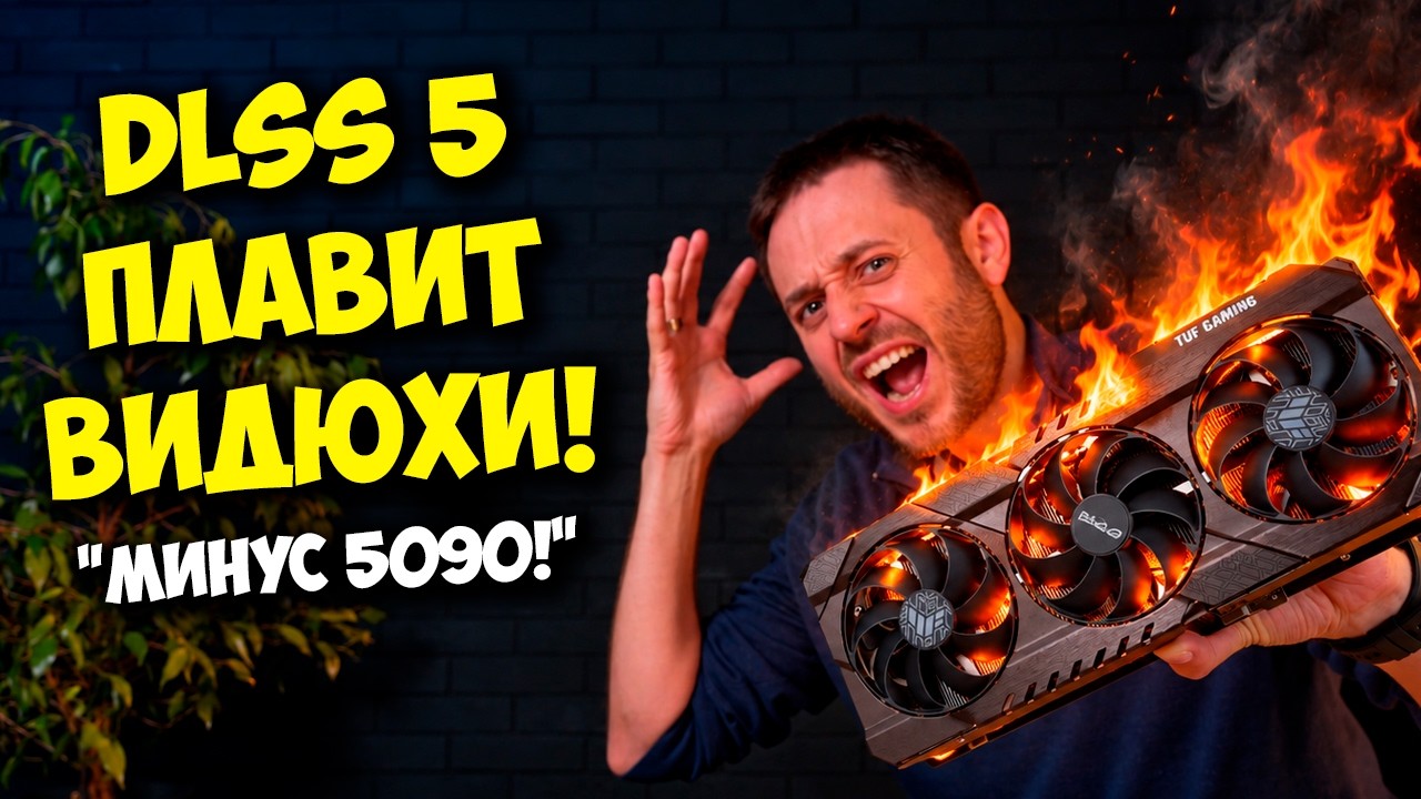 ВИДЕОКАРТЫ ГОРЯТ ИЗ-ЗА DLSS 5? / FSR 5 ОТ AMD УЖЕ БЛИЗКО?