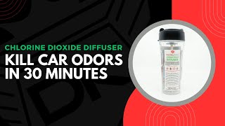 Kill Car Odors in 30 Minutes - Chlorine Dioxide Diffuser | Detail King