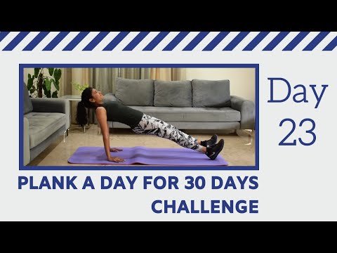 PLANK a Day For 30 Days Challenge (DAY 23) INSANE Results After 30 Days For STRONG CORE & ENDURANCE!