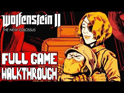 WOLFENSTEIN 2 The Diaries of Agent Silent Death Gameplay Walkthrough Part 1 FULL GAME