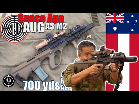 AUG A3M2 [Space Age Steyr] to 700yds: Practical Accuracy