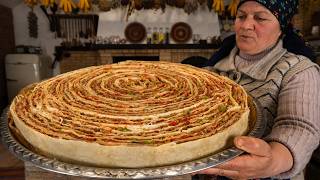 Rustic Layered Meat Pie with a Golden Crust 🌶🥩