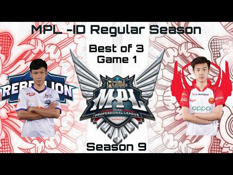[GAME 1] REBELION ZION VS BTR ALPHA / MPL INDONESIA SEASON 9 REGULAR SEASON