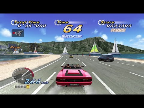 #Outrun2 SP HD 60p ferrari testarossa Passing Breeze #SEGA #game #racegame #racing #racinggames