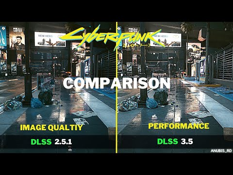 Cyberpunk 2077 |  DLSS 2.5.1 vs DLSS 3.5.0 - Comparison | RTX 3080 | 4K