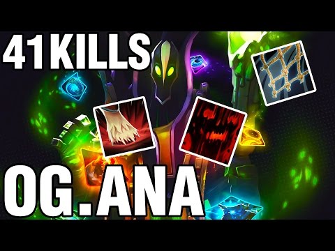 OG.Ana Plays Rubick WITH 41 KILLS!!! - Dota 2