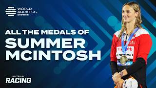 The Rise of Summer McIntosh: Every 2025 World Championships Medal