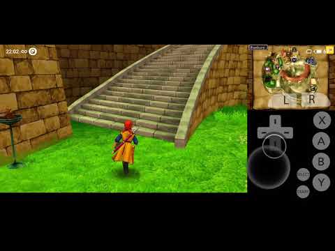 Dragon Quest VIII (3X resolution) running on Meizu 16T(snapdragon855) via Citra emulator(Beta 12)