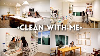 VLOG: cleaning motivation, sunday reset, cleaning routine, tucking my house in, nighttime routine 🧺✨