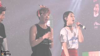 131225 SM WEEK EXO LAY Jingle Bell Rock~♬ (레이&amp;설리)