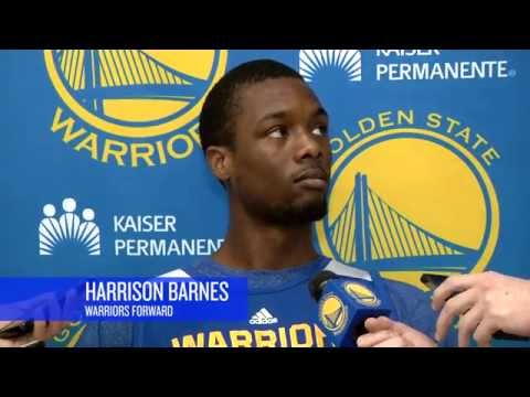 Shootaround: Harrison Barnes - 12/22/14