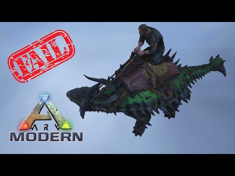 Ark Mods Modern The Center - Fail Deu Muito Ruim !!!! #4
