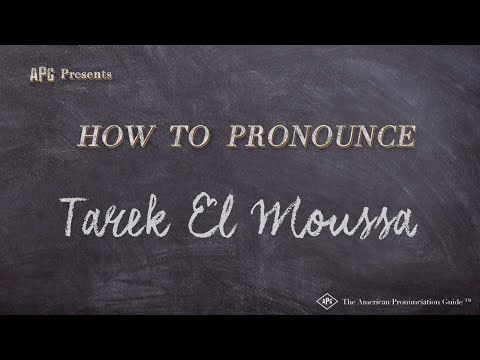 How to Pronounce Tarek El Moussa (Real Life Examples!)