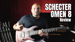 Video thumbnail for Schecter Omen 8 (Walnut Satin) - 8 string guitar review by David's Music Channel