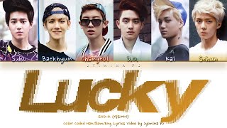 EXO-K (엑소케이) - &#39;Lucky&#39; Lyrics (Color Coded_Han_Rom_Eng)
