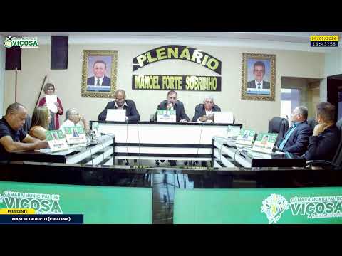9ª SESSÃO ORDINÁRIA DA CÂMARA MUNICIPAL DE VIÇOSA-RN
