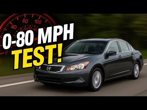 2010 Honda Accord 2.4L (5-Speed Manual) 0-80 MPH Acceleration