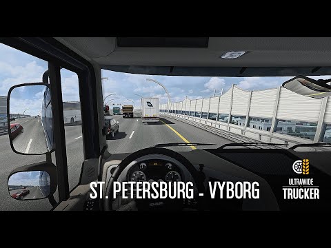 Crash, Detour .. Welcome To Russia! - ST. PETERSBURG TO VYBORG [ETS 2] - RTX 3070
