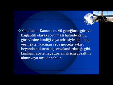 Av.Prof.Dr. Dr.h.c.Hakan Hakeri:Ceza Muhakemesi Hukuku-7: Şüpheli ve Sanık