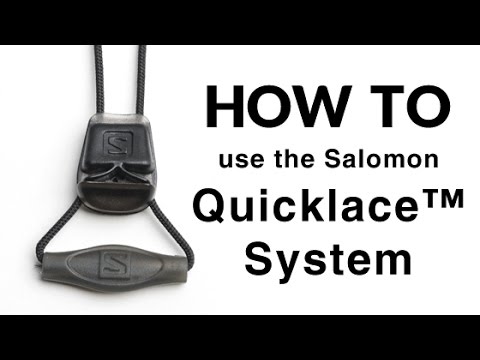 Salomon Quicklace System - How To Use It