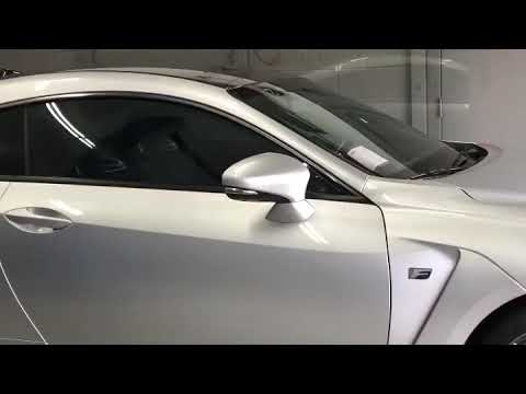 Lexus F sport is tinte with Xpel XR PLUS 30%
