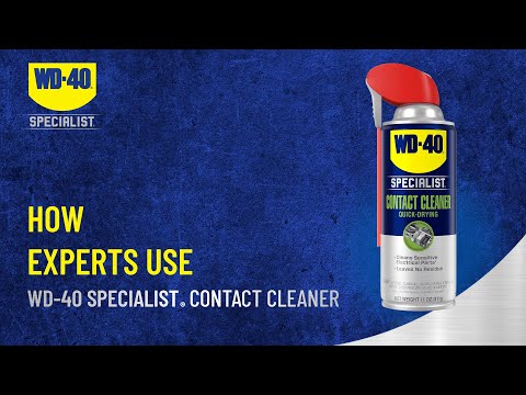 How Experts Use  WD-40 Specialist® Contact Cleaner for Electronic Components