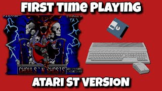 First Time Playing Ghouls 'n Ghosts on the Atari ST