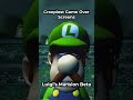 Creepy Game Over Screens Luigi S Mansion Beta HQ Shorts
