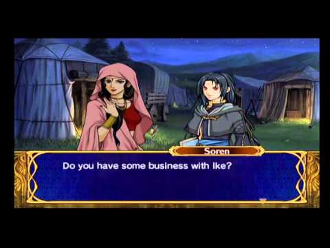 Fire Emblem Path of Radiance - Chapter 23 Soren Base Conversation