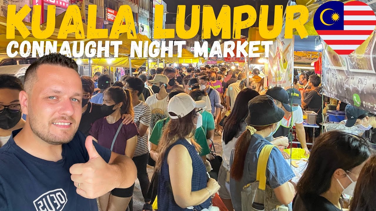 Join a traveler on an exploration of Connaught Market in this captivating video.