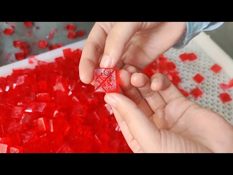 How Vitamin Gummies are Manufactured? Sour gummy candy Making Equipment Gummy Bear Candy Machine