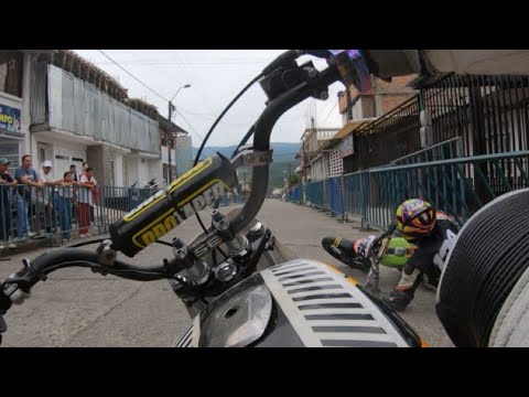 Carrera de Motovelocidad Categoría AX100 en Mocoa Putumayo - Se Funde Motor y Pierde la Carrera