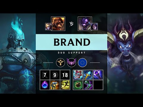 Brand Support vs Alistar - EUW Master Patch 25.18