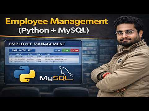Employee Management System Using Python And Mysql Python Project With Source Code