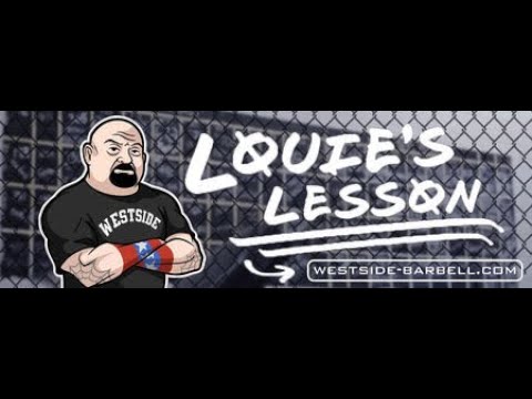 Louie's Lesson -  5 things you should know about the Bench Press!