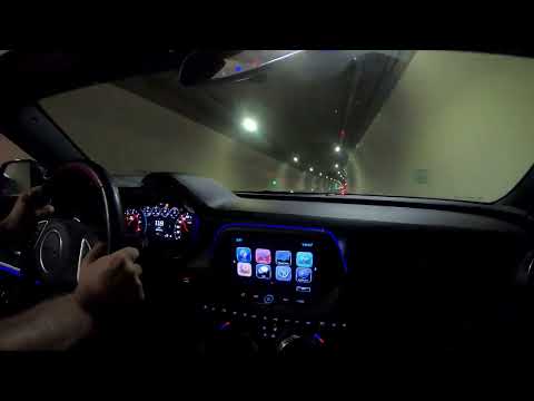 2017 Camaro 6.2 V8 extreme Tunnel Exhaust Sounds