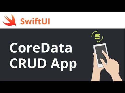 Simple CRUD App with Core Data and SwiftUI | SwiftUI in 5 minutes | 2020