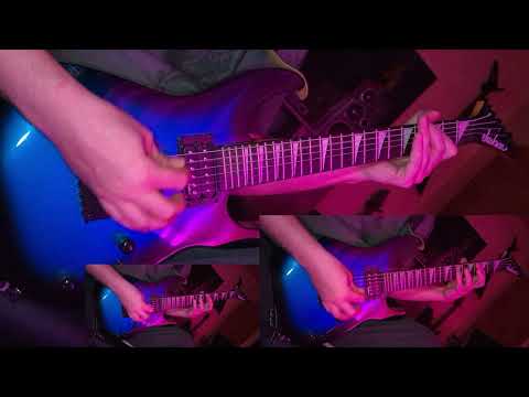 ALL THAT REMAINS - SIX COVER on my Sons Jackson Minion (children's guitar)