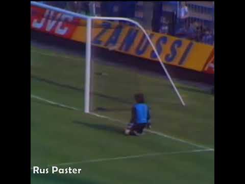 EURO-1980. Main tournament. Group 2. Belgium - Spain - 2:1. Highlights.