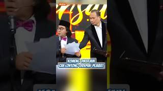 Download lagu Komeng dikerjain cak lontong didepan pejabat. #caklontong #komeng #lucu #shorts mp3