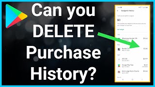 How To Check & Delete Google Play Store Purchase History
