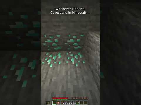 Deqko - When There is a Cave Sound in Minecraft #shorts #minecraft