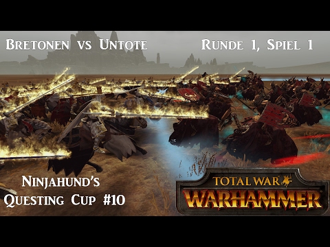 Bretonen vs Untote - Questing Cup #10 - Runde 1, Spiel 1 - Total War: Warhammer Online