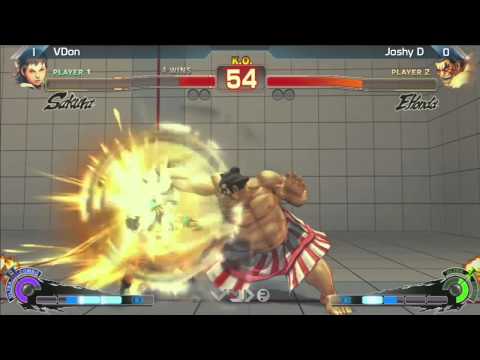 SSF4: VDon vs Joshy D - Why Me Dojo? 8