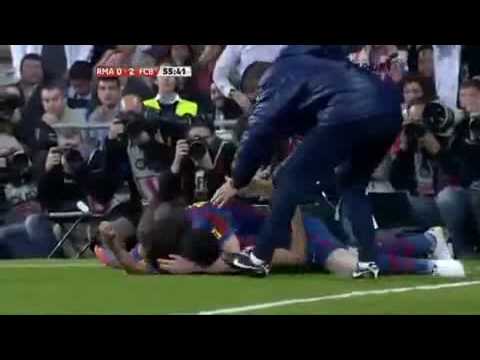Real Madrid - FC Barcelona 0-2 [All Goals of Barcelona] Highlights [10.4.2010].avi